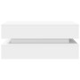 Mesa de centro con luces LED blanco 90x50x40 cm de , Mesas de centro - Ref: Foro24-839861, Precio: 87,89 €, Descuento: %
