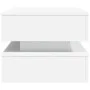 Mesa de centro con luces LED blanco 90x50x40 cm de , Mesas de centro - Ref: Foro24-839861, Precio: 96,58 €, Descuento: %