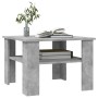 Mesa de centro madera contrachapada gris hormigón 60x60x42 cm de vidaXL, Mesas de centro - Ref: Foro24-800211, Precio: 41,84 ...