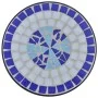 Mesa auxiliar para plantas mosaico azul y blanco de , Soportes para macetas - Ref: Foro24-41128, Precio: 42,10 €, Descuento: %