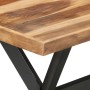 Mesa de comedor de madera acacia acabado miel 140x70x75 cm en Mesas de comedor | Comprar online en Foru.es