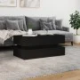 Coffee table with LED lights black 90x50x40 cm by , Coffee table - Ref: Foro24-839862, Price: 97,25 €, Discount: %