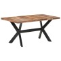 Mesa de comedor de madera acacia acabado miel 160x80x75 cm en Mesas de comedor | Comprar online en Foru.es