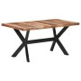 Mesa de comedor de madera acacia acabado miel 160x80x75 cm en Mesas de comedor | Comprar online en Foru.es
