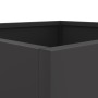 Jardineras 2 unidades acero laminado en frío negro 42x40x39 cm de , Maceteros y jardineras - Ref: Foro24-841548, Precio: 84,4...