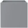 Jardinera de acero galvanizado plateado 42x40x39 cm de , Maceteros y jardineras - Ref: Foro24-841557, Precio: 38,54 €, Descue...