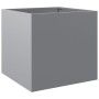 Jardinera de acero galvanizado plateado 42x40x39 cm de , Maceteros y jardineras - Ref: Foro24-841557, Precio: 39,77 €, Descue...