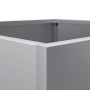 Jardinera de acero galvanizado plateado 42x40x39 cm de , Maceteros y jardineras - Ref: Foro24-841557, Precio: 39,77 €, Descue...