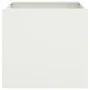 Jardineras 2 unidades acero laminado en frío blanco 49x47x46 cm de , Maceteros y jardineras - Ref: Foro24-841562, Precio: 86,...