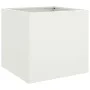 Jardineras 2 unidades acero laminado en frío blanco 49x47x46 cm de , Maceteros y jardineras - Ref: Foro24-841562, Precio: 86,...