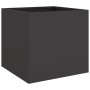 Jardineras 2 unidades acero laminado en frío negro 49x47x46 cm de , Maceteros y jardineras - Ref: Foro24-841560, Precio: 97,6...