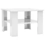 Glossy white plywood coffee table 60x60x42cm by vidaXL, Coffee table - Ref: Foro24-800213, Price: 47,40 €, Discount: %