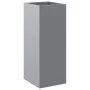 Jardinera de acero galvanizado plateado 32x29x75 cm de , Maceteros y jardineras - Ref: Foro24-841576, Precio: 52,37 €, Descue...