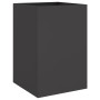 Jardinera de acero laminado en frío negro 52x48x75 cm de , Maceteros y jardineras - Ref: Foro24-841583, Precio: 96,73 €, Desc...