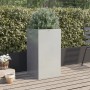 Jardinera de acero inoxidable plateado 42x38x75 cm de , Maceteros y jardineras - Ref: Foro24-841581, Precio: 99,79 €, Descuen...