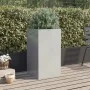 Jardinera de acero inoxidable plateado 42x38x75 cm de , Maceteros y jardineras - Ref: Foro24-841581, Precio: 71,10 €, Descuen...