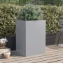 Jardinera de acero galvanizado plateado 52x48x75 cm de , Maceteros y jardineras - Ref: Foro24-841588, Precio: 64,69 €, Descue...