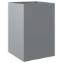 Jardinera de acero galvanizado plateado 52x48x75 cm de , Maceteros y jardineras - Ref: Foro24-841588, Precio: 64,69 €, Descue...
