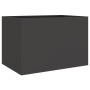 Jardinera de acero laminado en frío negro 62x40x39 cm de , Maceteros y jardineras - Ref: Foro24-841595, Precio: 67,09 €, Desc...