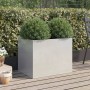 Jardinera de acero inoxidable plateado 62x47x46 cm de , Maceteros y jardineras - Ref: Foro24-841605, Precio: 91,63 €, Descuen...