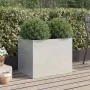 Jardinera de acero inoxidable plateado 62x47x46 cm de , Maceteros y jardineras - Ref: Foro24-841605, Precio: 83,65 €, Descuen...