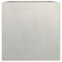 Jardinera de acero inoxidable plateado 62x47x46 cm de , Maceteros y jardineras - Ref: Foro24-841605, Precio: 91,63 €, Descuen...