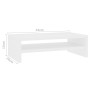 Soporte para pantalla madera contrachapada blanco 42x24x13 cm de vidaXL, Muebles TV - Ref: Foro24-800216, Precio: 18,34 €, De...
