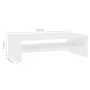 Soporte para pantalla madera contrachapada blanco 42x24x13 cm de vidaXL, Muebles TV - Ref: Foro24-800216, Precio: 19,23 €, De...