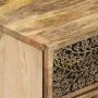 Mesita de noche madera maciza de mango 50x33x60 cm de , Mesitas de noche - Ref: Foro24-358220, Precio: 117,93 €, Descuento: %