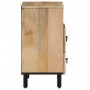Mesita de noche madera maciza de mango 50x33x60 cm de , Mesitas de noche - Ref: Foro24-358222, Precio: 128,21 €, Descuento: %