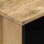 Mesita de noche madera maciza de mango 50x33x60 cm de , Mesitas de noche - Ref: Foro24-358222, Precio: 128,21 €, Descuento: %