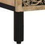 Mesita de noche madera maciza de mango 50x33x60 cm de , Mesitas de noche - Ref: Foro24-358222, Precio: 128,21 €, Descuento: %