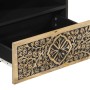 Mueble de TV madera maciza de mango 80x33x46 cm de , Muebles TV - Ref: Foro24-358229, Precio: 81,86 €, Descuento: %