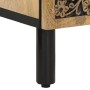 Armario auxiliar madera maciza de mango 40x33x75 cm de , Aparadores - Ref: Foro24-358236, Precio: 130,64 €, Descuento: %