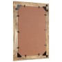 Espejo de baño madera maciza de acacia y vidrio 50x70x2,5 cm de , Espejos - Ref: Foro24-358243, Precio: 84,83 €, Descuento: %