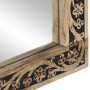 Espejo de baño madera maciza de acacia y vidrio 50x70x2,5 cm de , Espejos - Ref: Foro24-358243, Precio: 84,83 €, Descuento: %