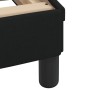 Estructura de cama con cabecero de tela negro 80x200 cm de , Camas y somieres - Ref: Foro24-373067, Precio: 101,77 €, Descuen...