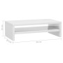 Soporte para pantalla contrachapada blanco brillante 42x24x13cm de vidaXL, Muebles TV - Ref: Foro24-800222, Precio: 18,82 €, ...