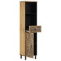 Mueble de baño madera maciza de mango 38x33x160 cm de , Tocadores de baño - Ref: Foro24-358234, Precio: 224,59 €, Descuento: %