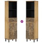 Mueble de baño madera maciza de mango 38x33x160 cm de , Tocadores de baño - Ref: Foro24-358234, Precio: 224,59 €, Descuento: %