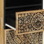 Mueble de baño madera maciza de mango 38x33x160 cm de , Tocadores de baño - Ref: Foro24-358234, Precio: 224,59 €, Descuento: %