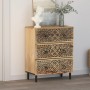 Armario auxiliar madera maciza de mango 60x33x75 cm de , Aparadores - Ref: Foro24-358215, Precio: 182,18 €, Descuento: %