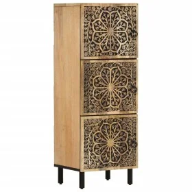 Armario auxiliar madera maciza de mango 40x33x110 cm de , Aparadores - Ref: Foro24-358241, Precio: 201,31 €, Descuento: %