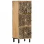 Armario auxiliar madera maciza de mango 40x33x110 cm de , Aparadores - Ref: Foro24-358241, Precio: 201,31 €, Descuento: %