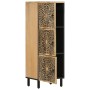 Armario auxiliar madera maciza de mango 40x33x110 cm de , Aparadores - Ref: Foro24-358241, Precio: 206,33 €, Descuento: %
