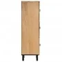 Armario auxiliar madera maciza de mango 40x33x110 cm de , Aparadores - Ref: Foro24-358241, Precio: 201,31 €, Descuento: %