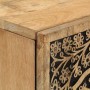 Armario auxiliar madera maciza de mango 40x33x110 cm de , Aparadores - Ref: Foro24-358241, Precio: 206,33 €, Descuento: %