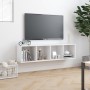 Estantería/mueble para TV blanco 143x30x36 cm de vidaXL, Estantes y estanterías - Ref: Foro24-800261, Precio: 70,89 €, Descue...