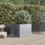 Jardinera de acero galvanizado plateado 49x47x46 cm de , Maceteros y jardineras - Ref: Foro24-841569, Precio: 47,95 €, Descue...