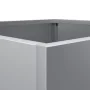 Jardinera de acero galvanizado plateado 49x47x46 cm de , Maceteros y jardineras - Ref: Foro24-841569, Precio: 47,95 €, Descue...